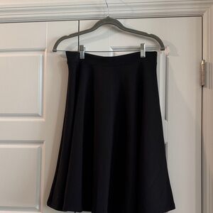 Chic Black A-Line Women's Skirt